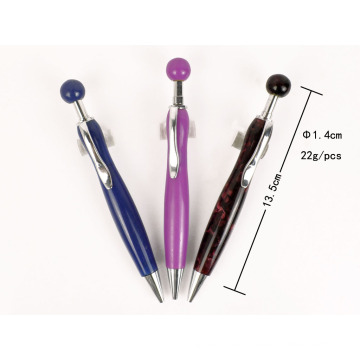 High Quality Half Metal Pen with Aluminum Grip